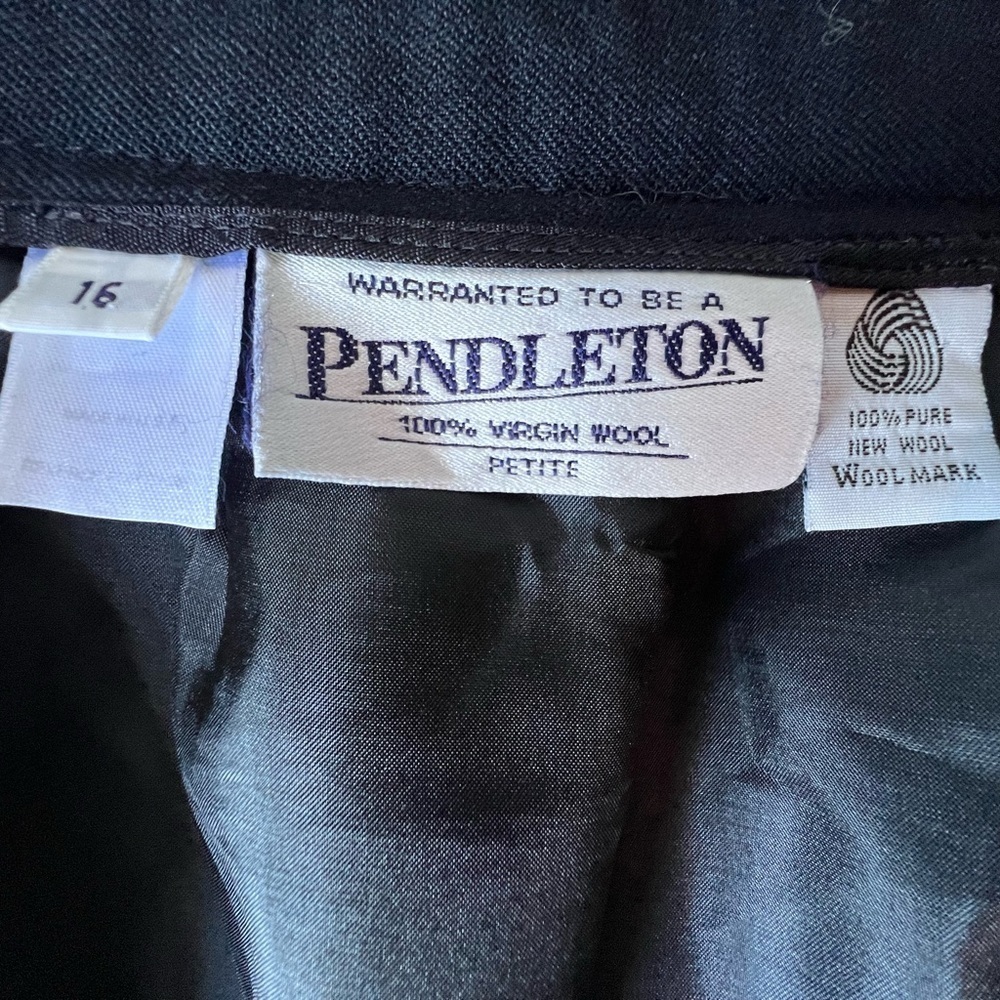 Pendleton Classic 100% Wool Fully Lined Pencil Sk… - image 4